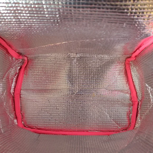 Victoria's Secret Pink and Yellow Beach Angel Crossbody Lunch Bag - Picture 7 of 7